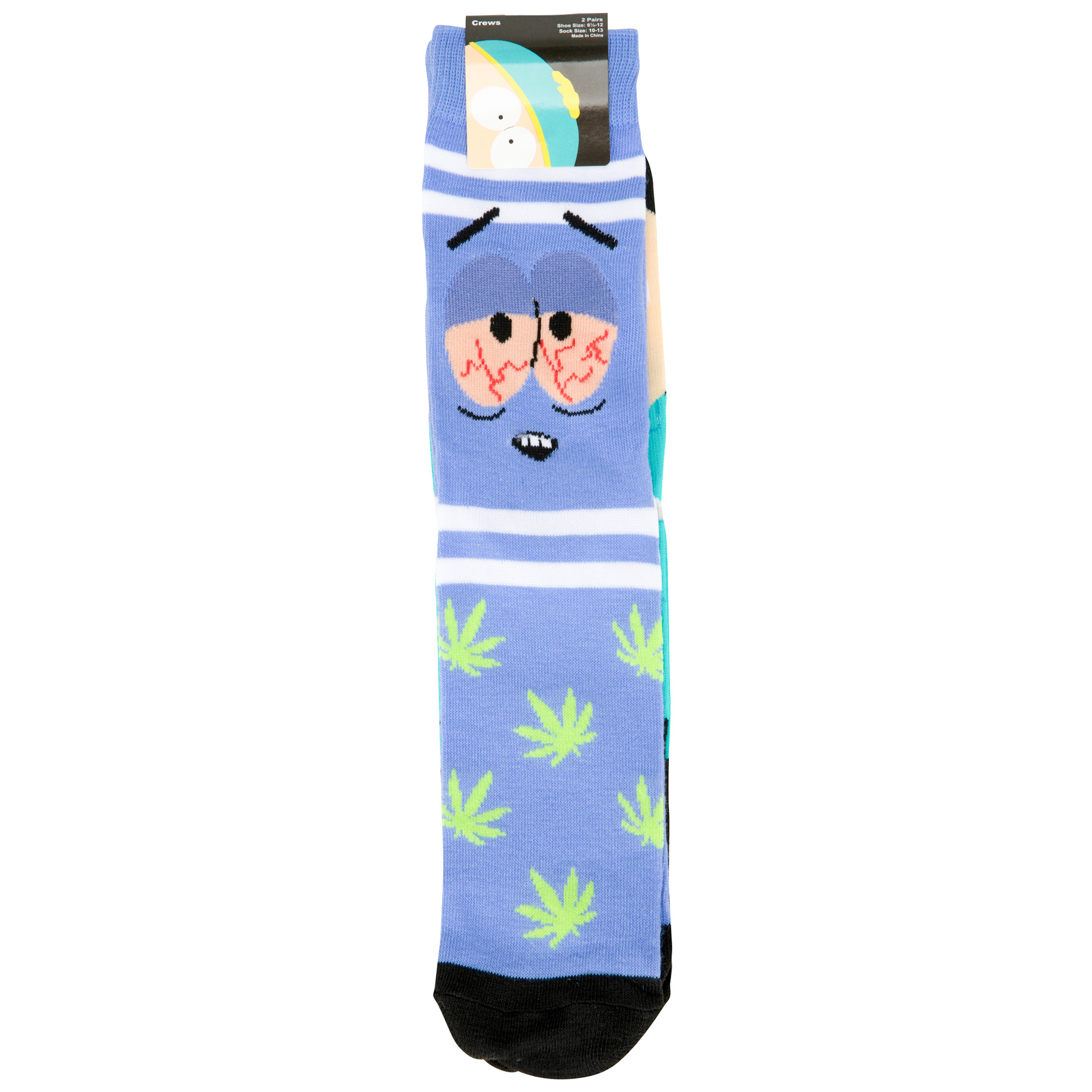 South Park Towelie and Randy Men's Crew Socks 2-Pack
